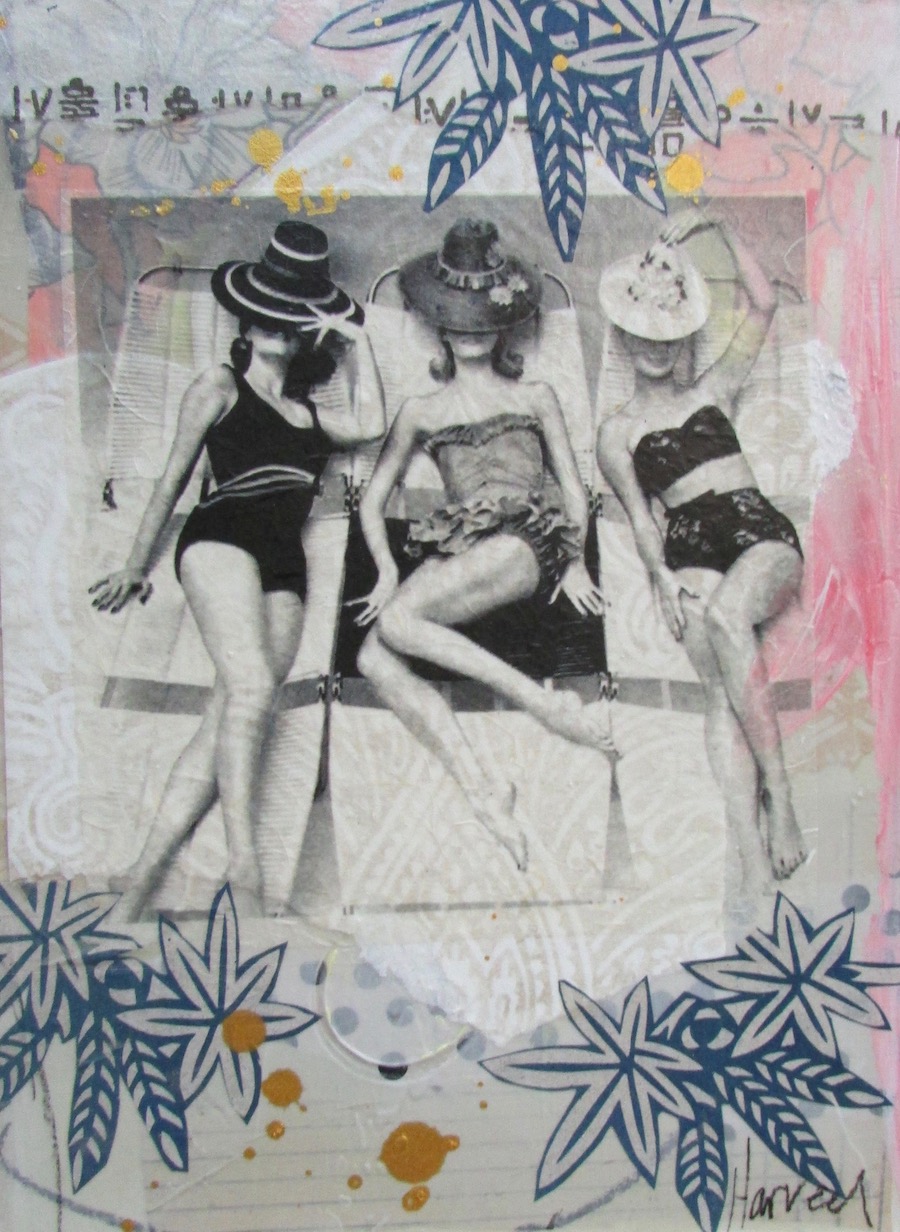 Ladies Who Lounge 12x9 (sold)