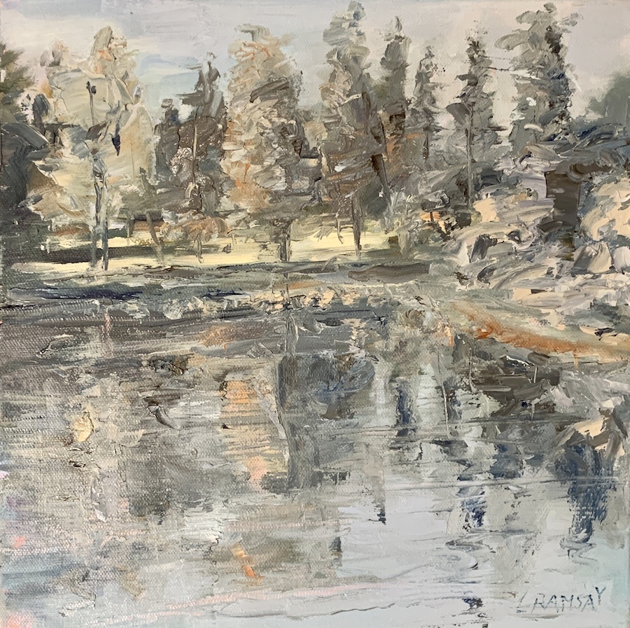 Winter Reflections 12x12