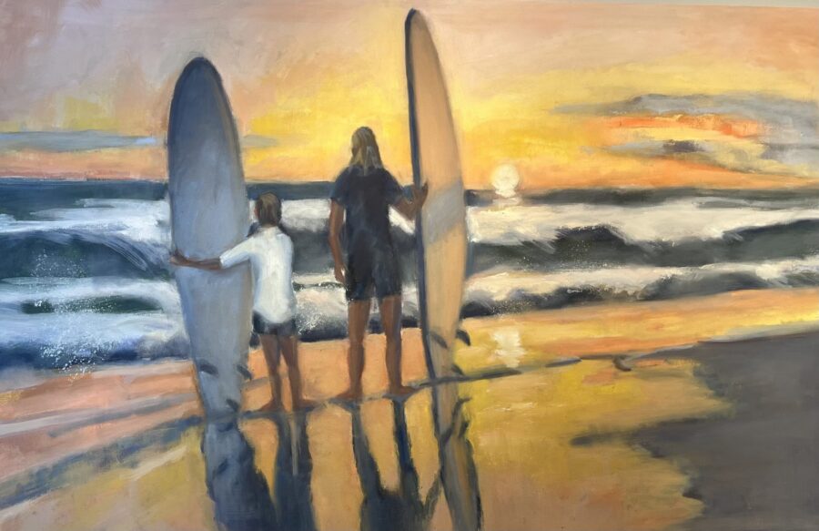 Family Surf 30x48 - contact to inquire