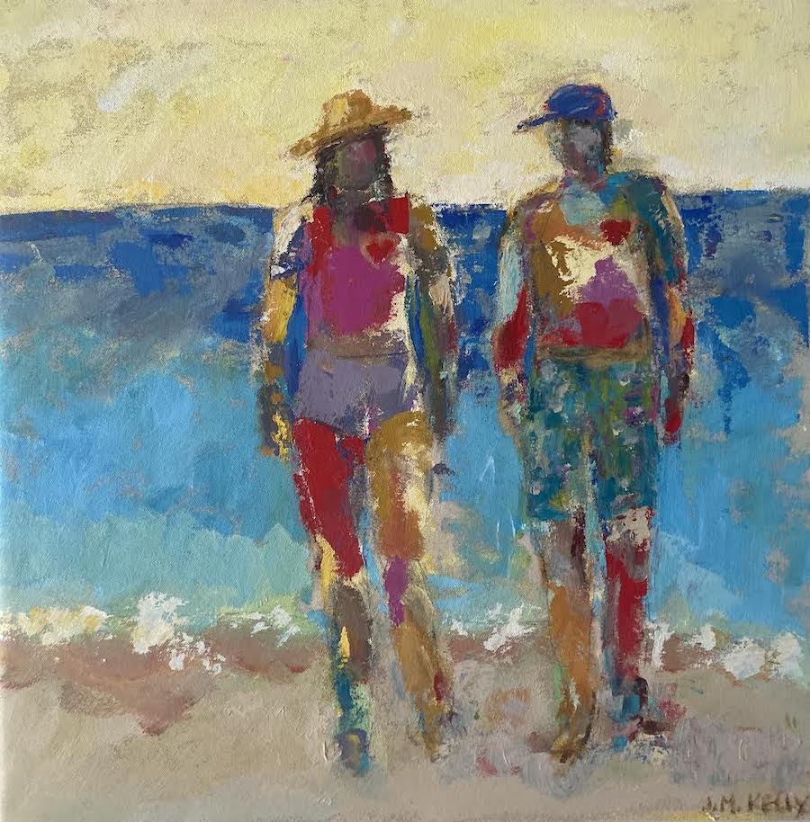Beach Walkers 20x20 - contact to inquire