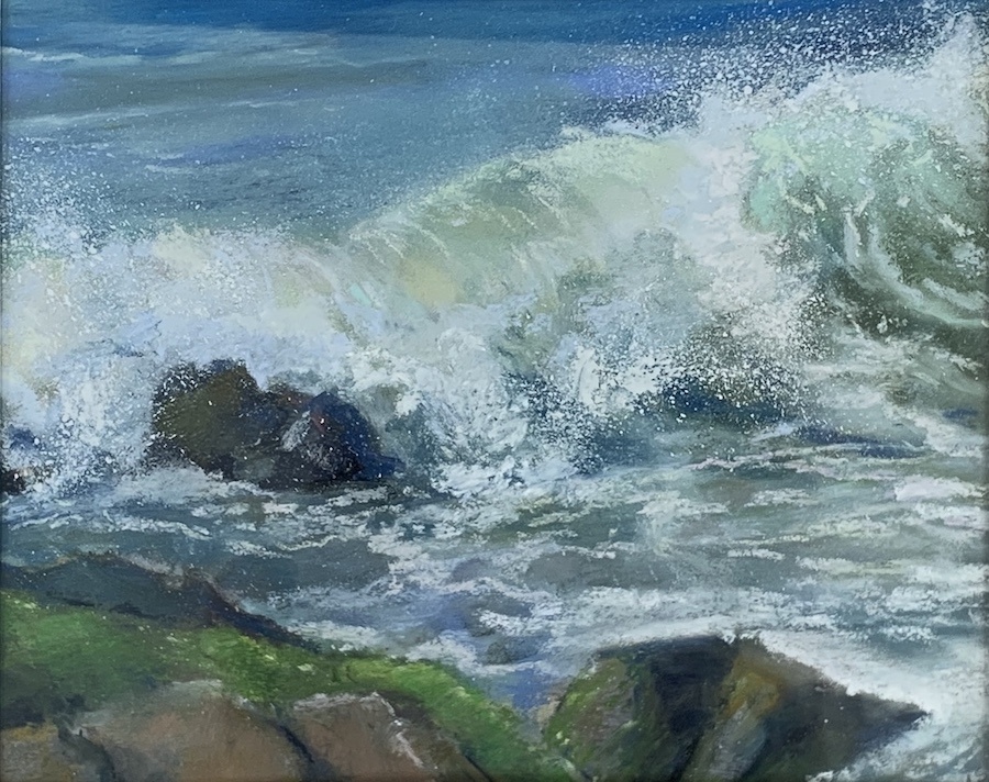 Pastel Waves 9x12 - contact to inquire